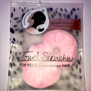 Kitsch Patented Microfiber Towel Scrunchie - Blush